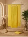 Sunshine Yellow Embroidered Chanderi Unstitched Dress Material