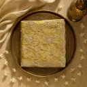 Elegant Mustard Gold Designer Saree with Intricate Sequin Embroidery