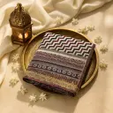 Elegant Maroon Designer Saree with Ornate Sequin Embroidered Blouse