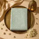 Elegant Mint Green Sequin Embroidered Luxury Designer Saree