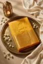 Radiant Haldi Yellow Pure Silk Saree with Gold Zari