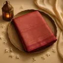 Exquisite Fuchsia Pink Kanjivaram Silk Saree With Golden Zari