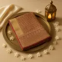 Exquisite Royal Red and Gold Handwoven Silk Banarasi Saree