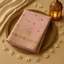 Exquisite Pink Banarasi Silk Saree with Traditional Floral Butta