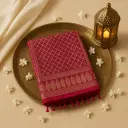 Exquisite Pink Bandhani Saree with Rich Zari Border