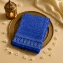 Royal Blue Gaji Silk Bandhani Saree with Zari Border