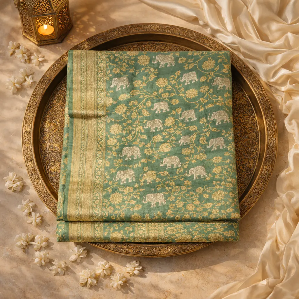 Elegant Art Silk Designer Saree