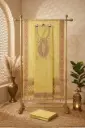 Pastel Yellow Handloom Silk Embroidered Unstitched Dress Material
