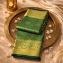 Elegant Green Kanchipuram Silk Saree